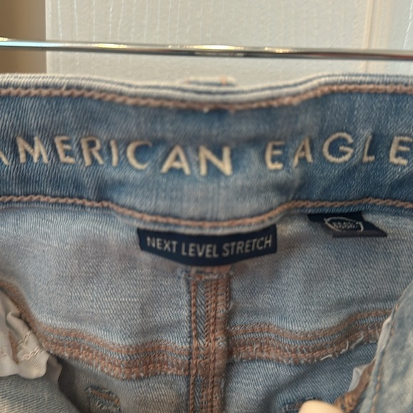 America Eagle Stretch Shorts, size 0 - Picture 2 of 3